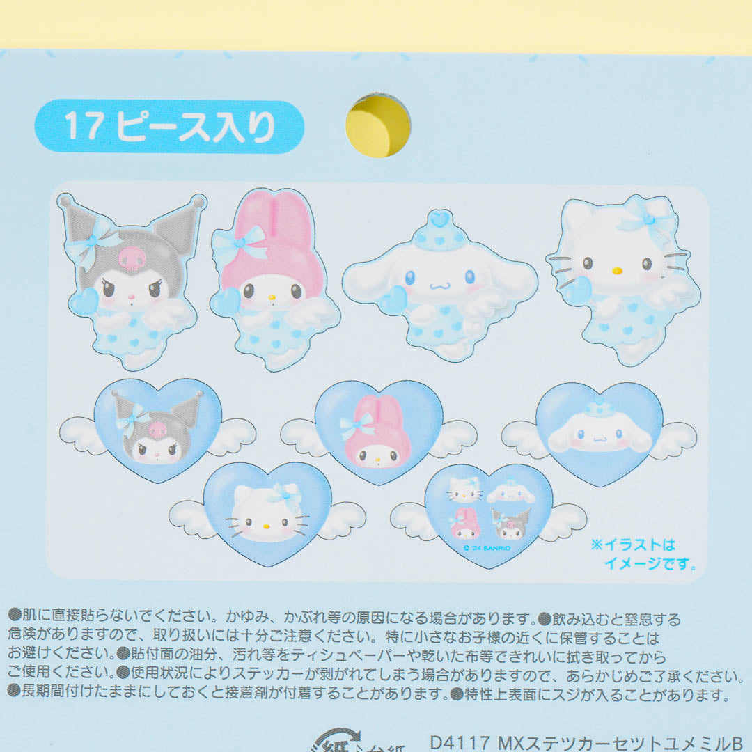 Sanrio Characters Dreaming Angel Flake Stickers