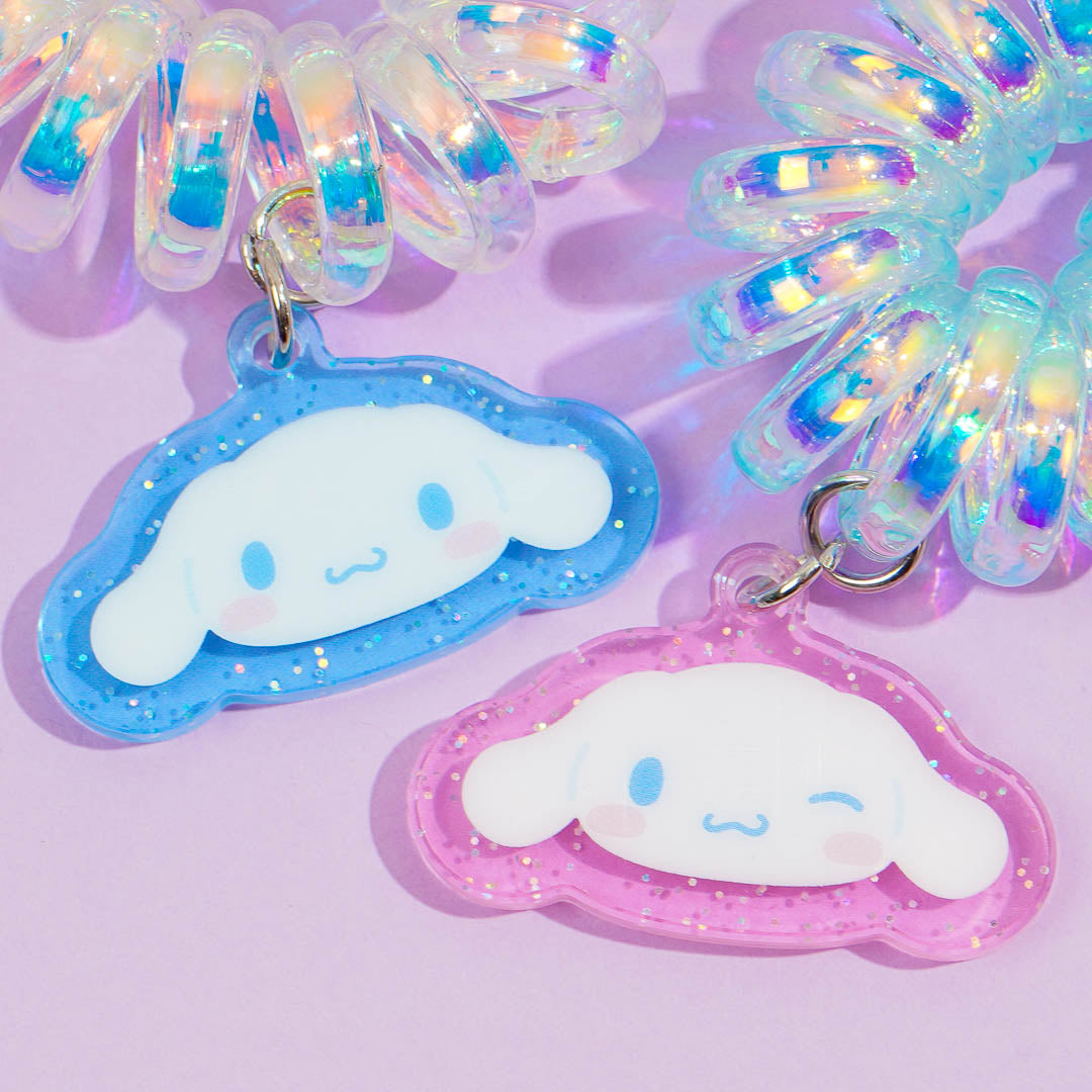 Cinnamoroll Holographic Coil Tie Set