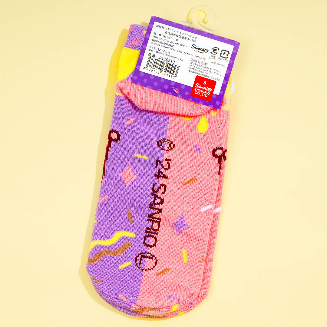 Kuromi Harajuku Donut Socks