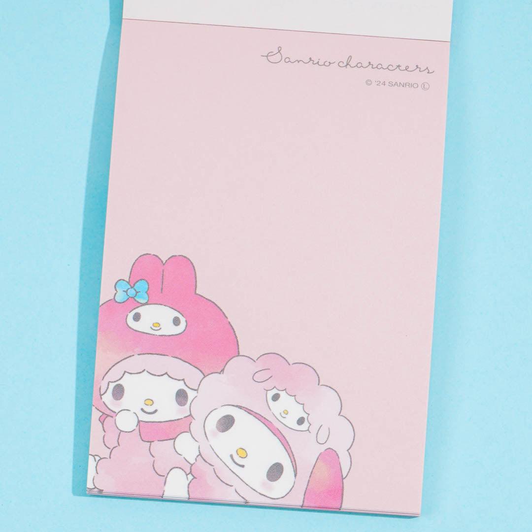 My Melody & My Sweet Piano Hug Memo Pad