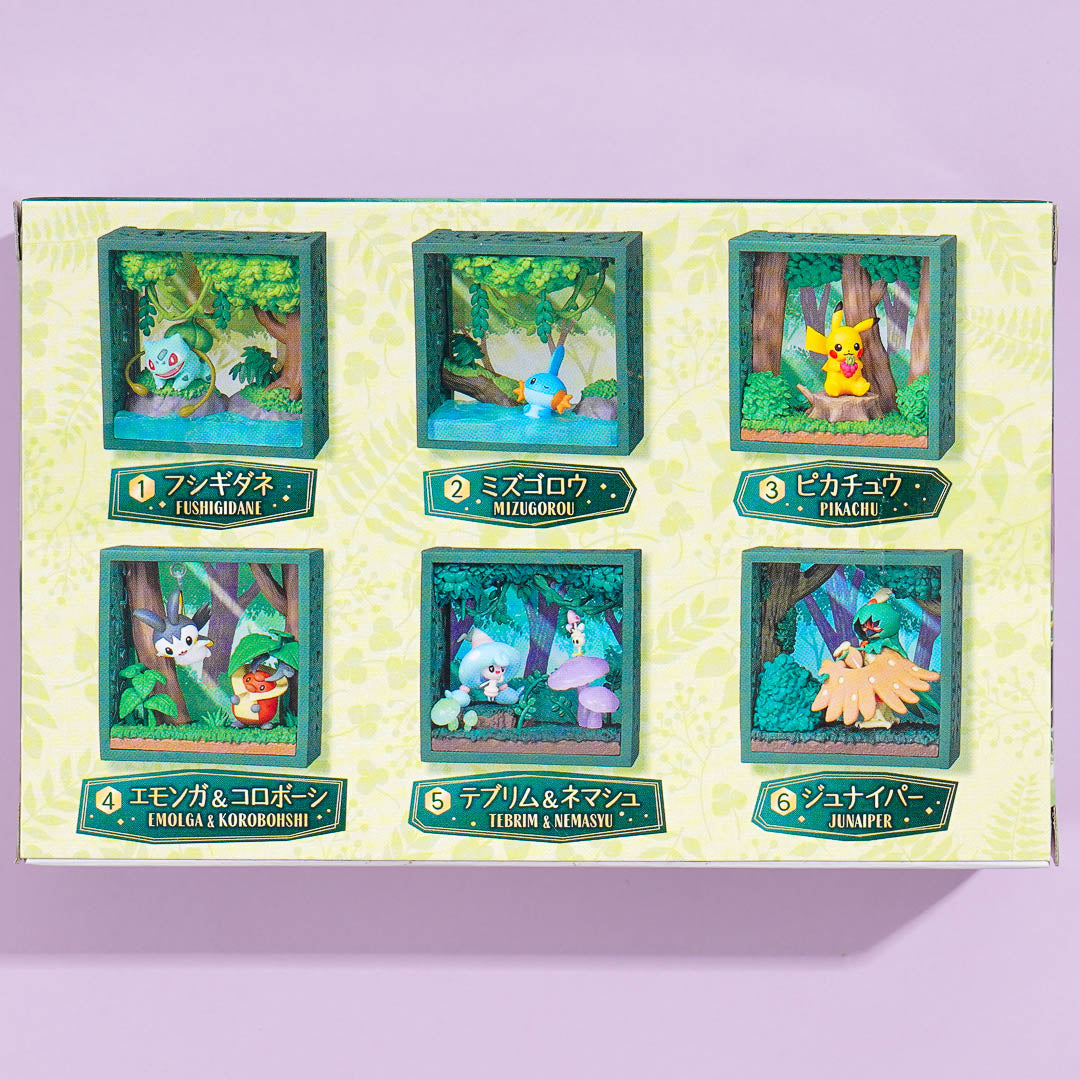 Re-Ment Pokemon Frame Deep Woods
