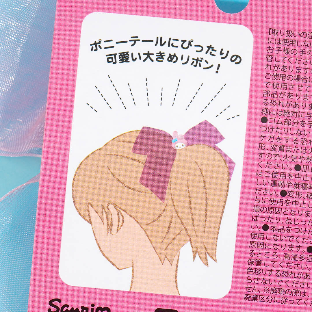 My Melody Charming Sheer Ribbon Hair Tie