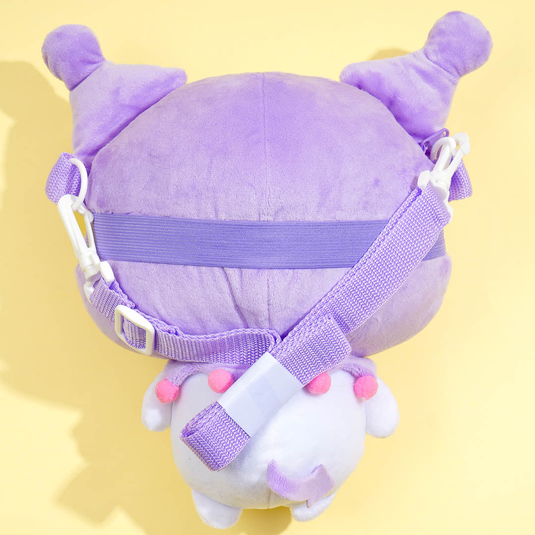 Kuromi 2-Way Plushie Sling Bag