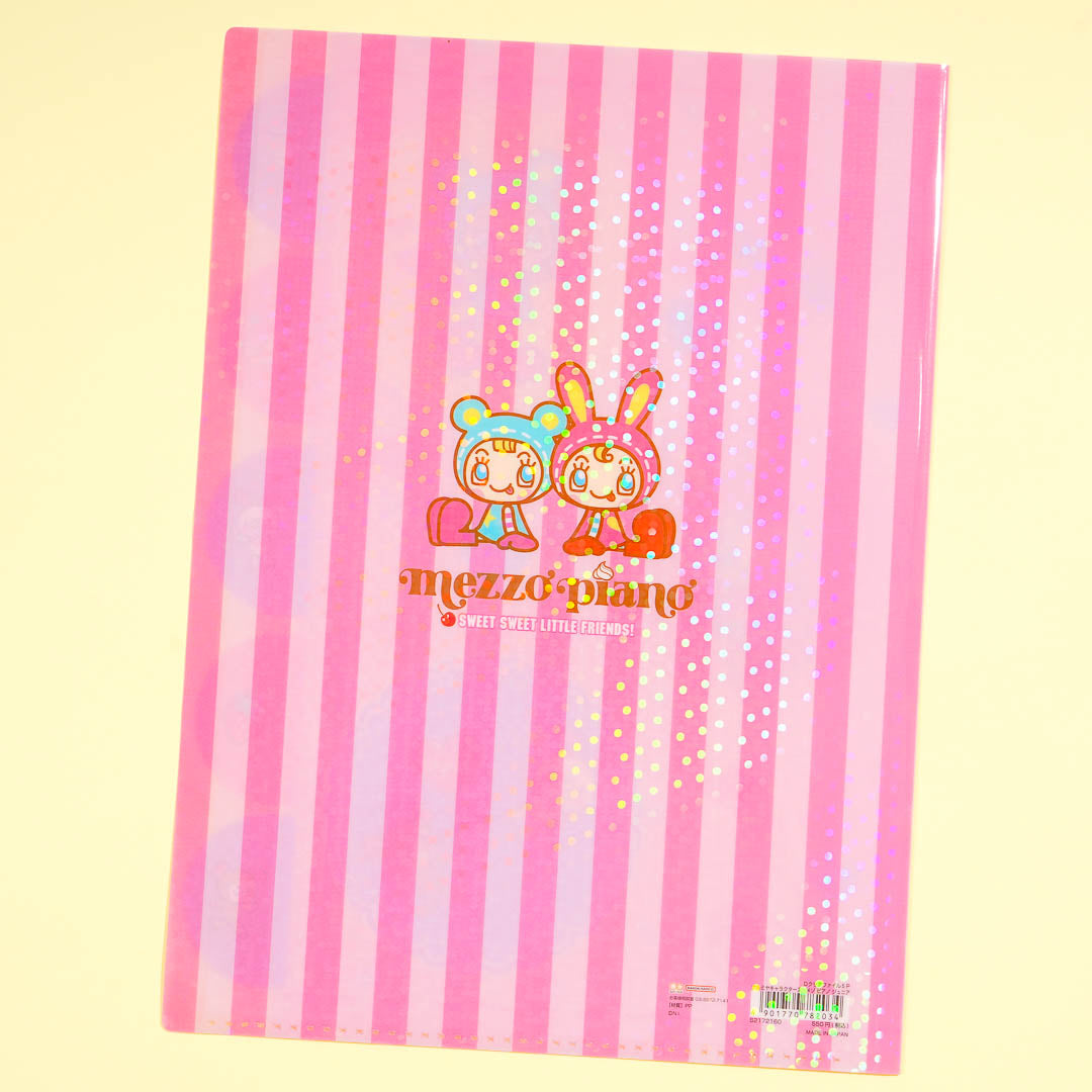 Mezzo Piano Sweet Hearts Clear File