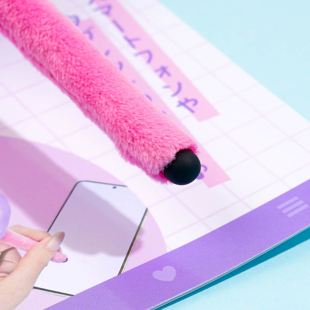 Kuromi Lollipop Plush Touch Pen