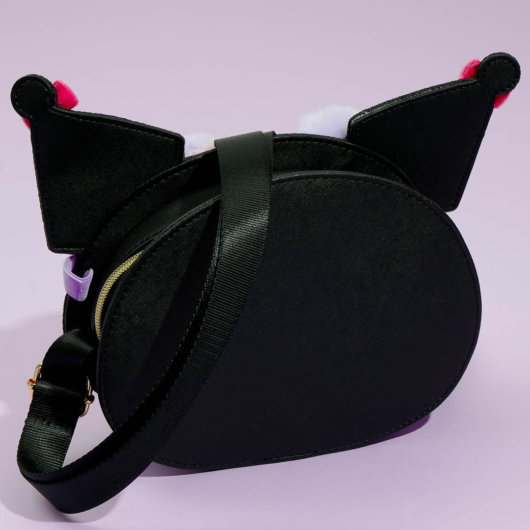 Kuromi Romi Kyun Room Face-Shaped Shoulder Bag