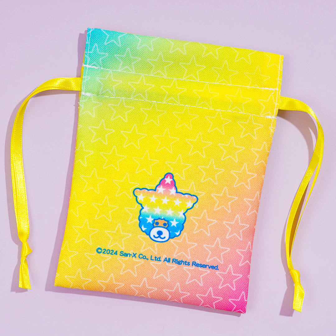 Afro Ken Retro Star Mini Drawstring Pouch