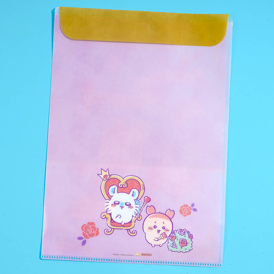 Chiikawa Tea Time A4 Clear File with Envelope