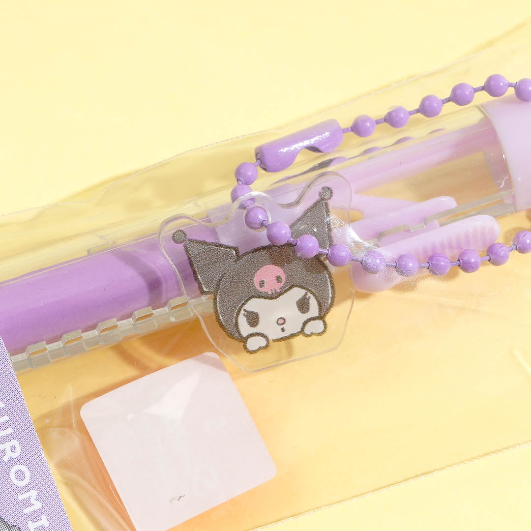 Kuromi Sliding Eraser With Charm