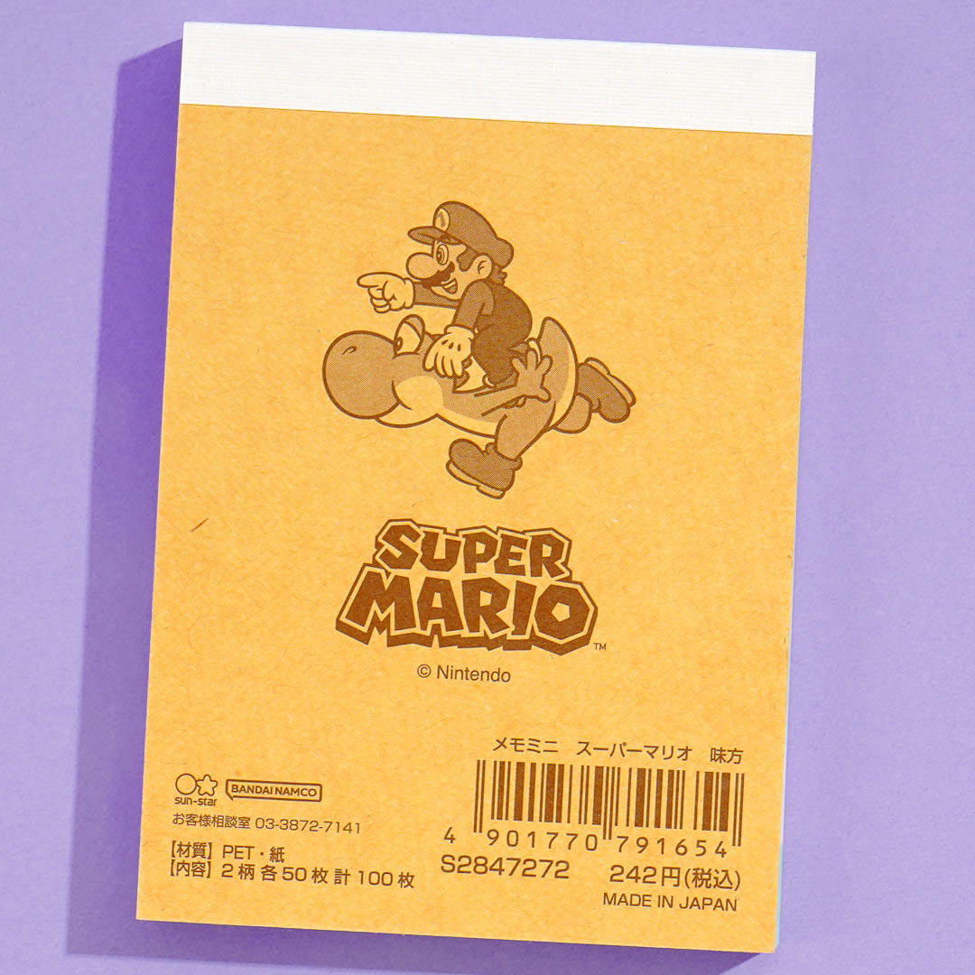 Super Mario Fun Run Mini Memo Pad