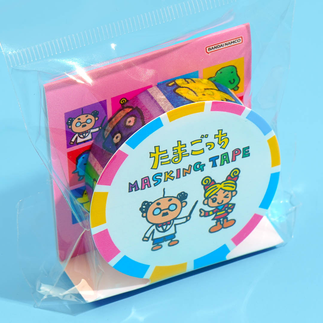 Tamagotchi Colorful Characters Masking Tape