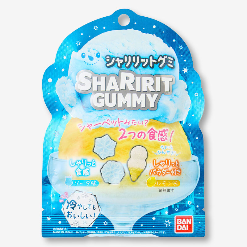Bandai Sharirit Gummy - Soda & Lemon