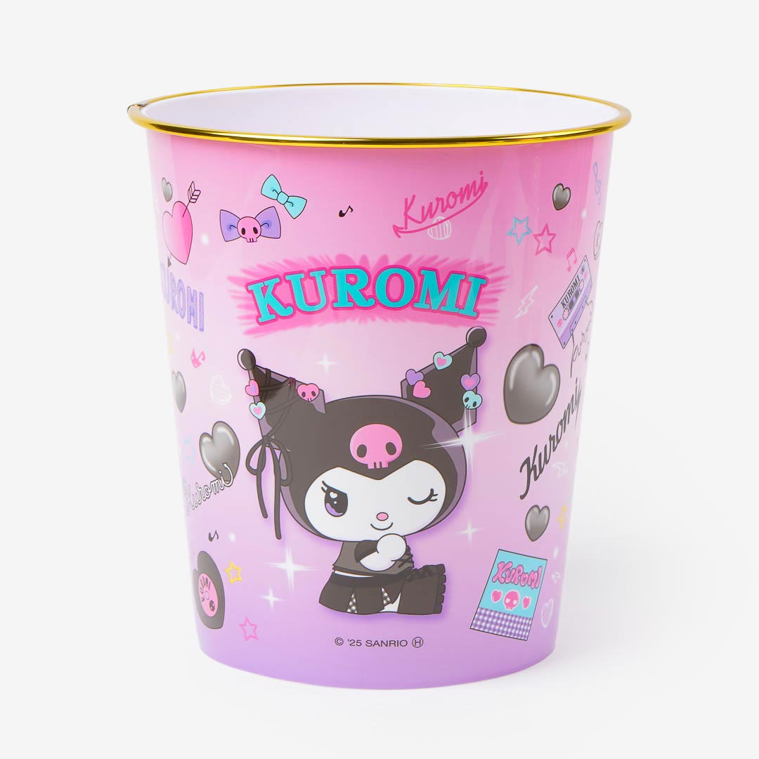 Kuromi Cheeky Lolita Wastebasket