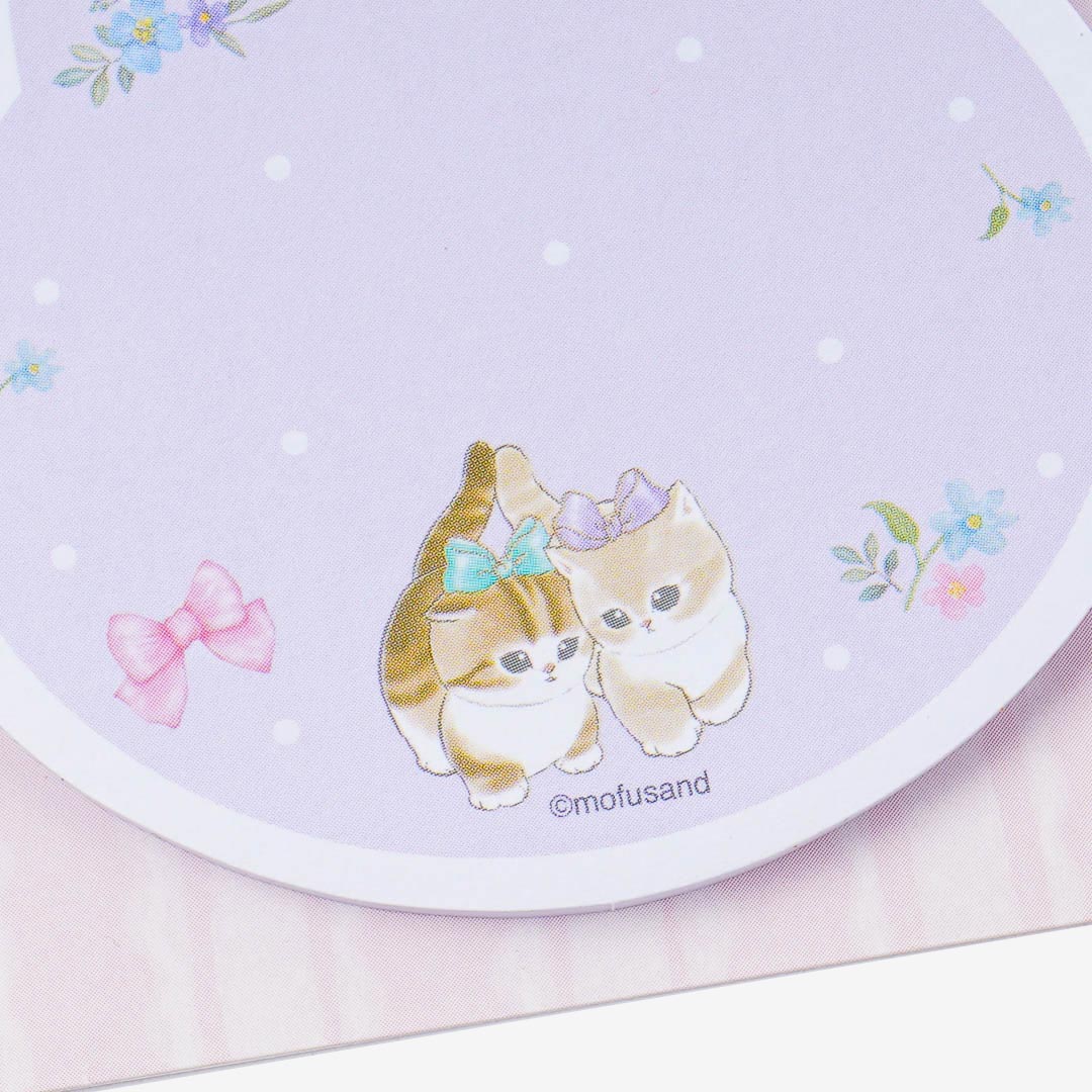 Mofusand Ribbon Kitty Sticky Notes