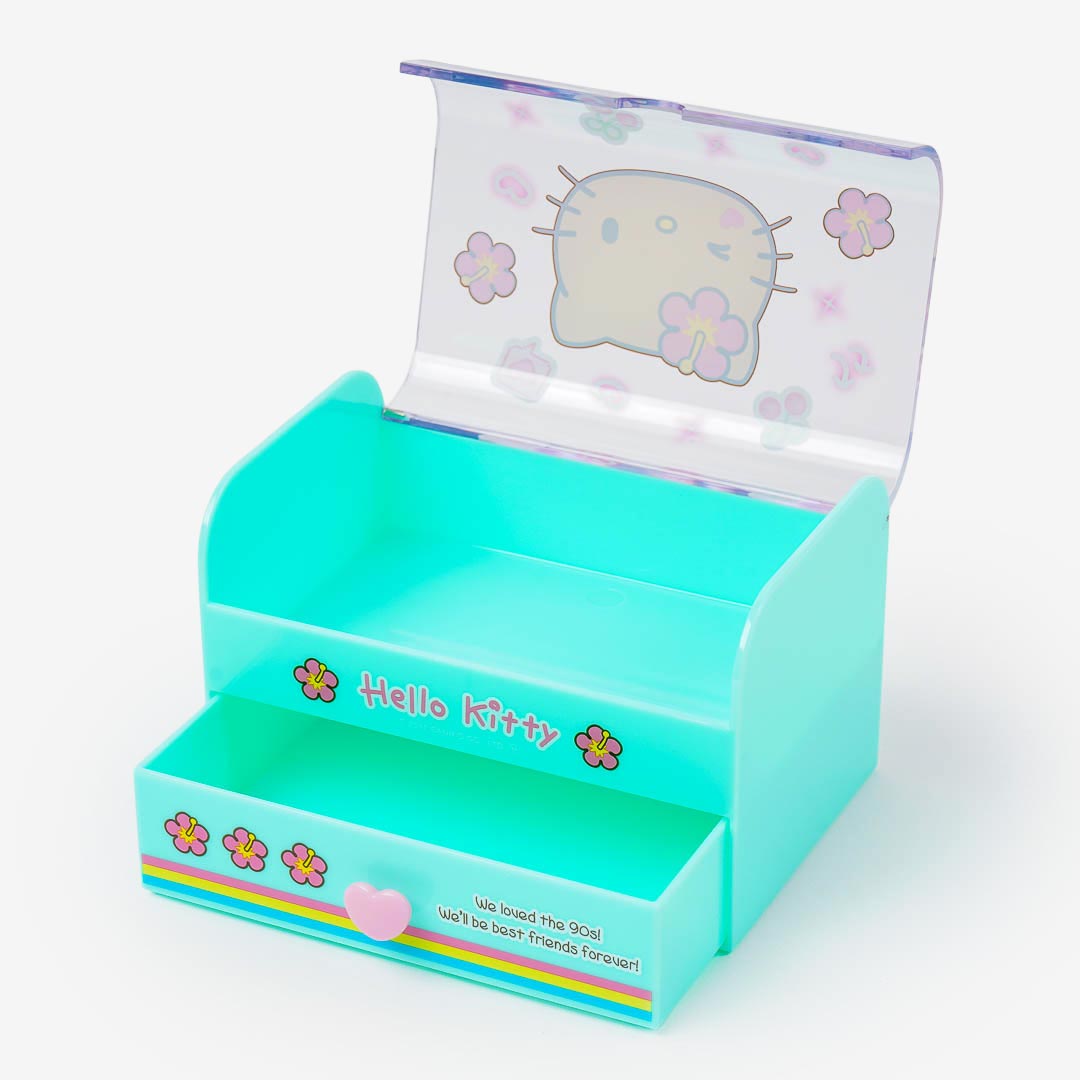 Hello Kitty Flowery Retro Accessory Case