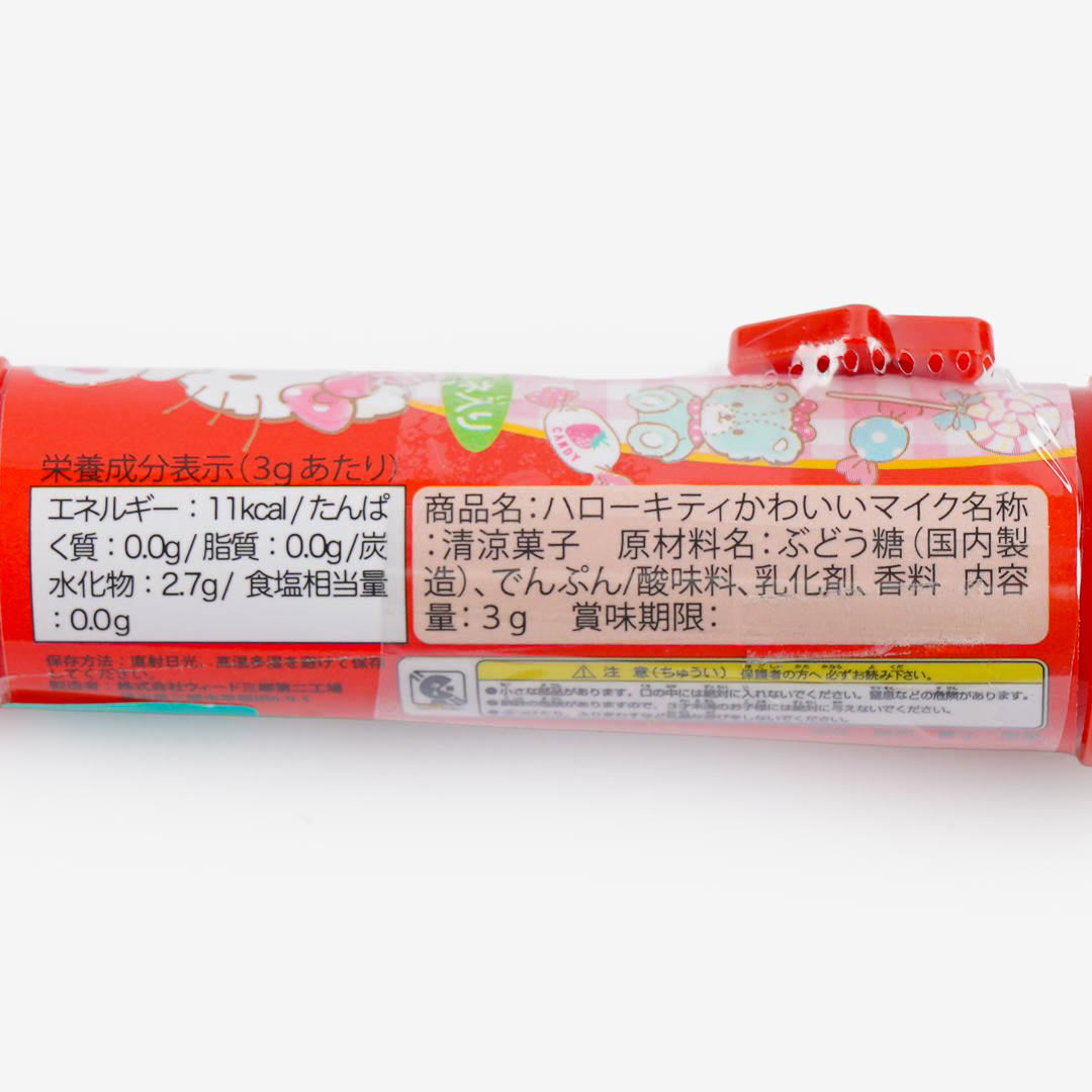 Hello Kitty Microphone With Ramune Candy
