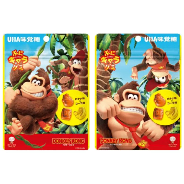 Donkey Kong Puni Chara Gummy Candy