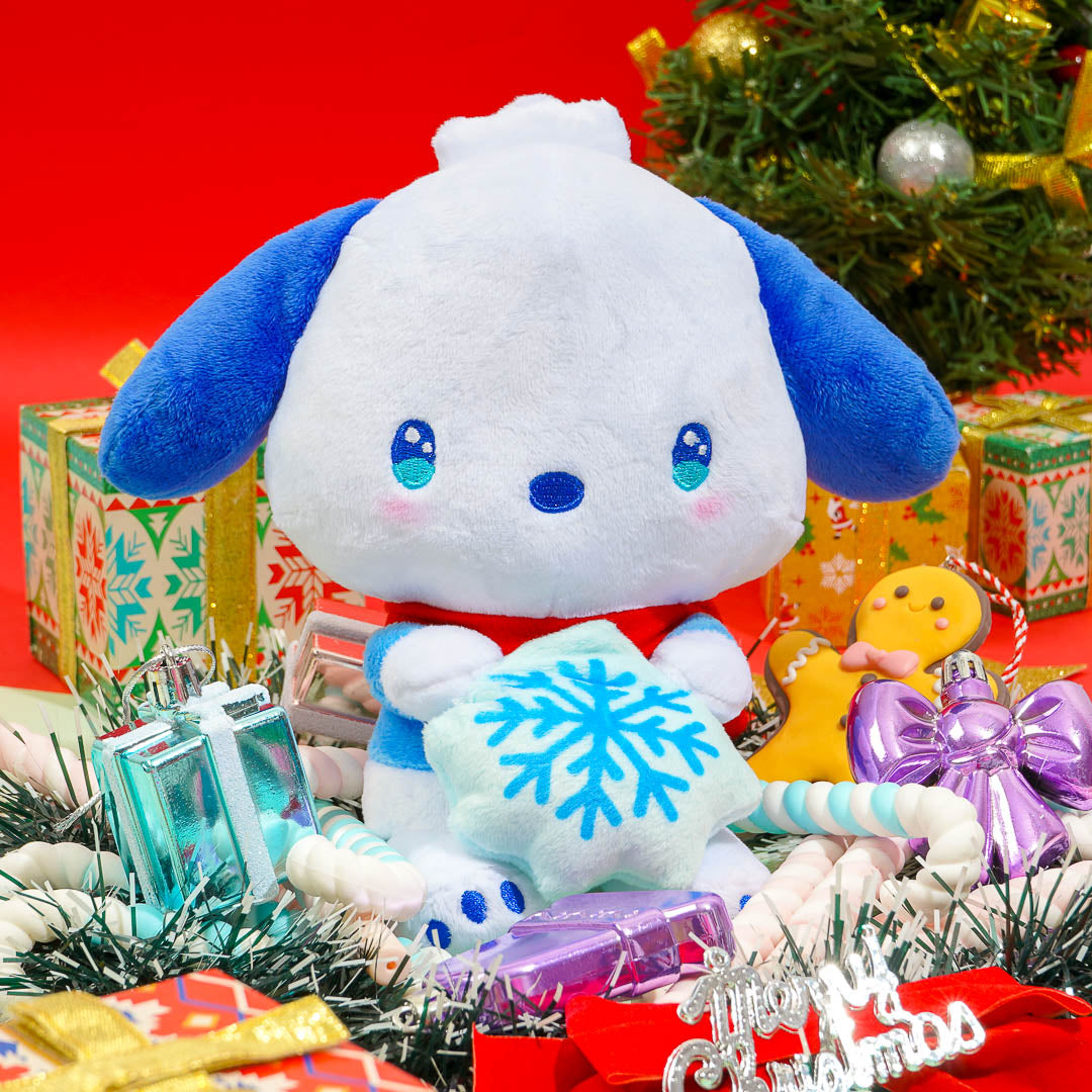 Pochacco Christmas Snowflake Plushie - Medium