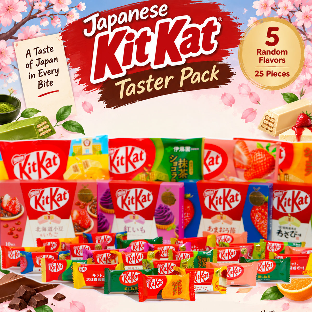 Japanese Kit Kat Discovery Packs