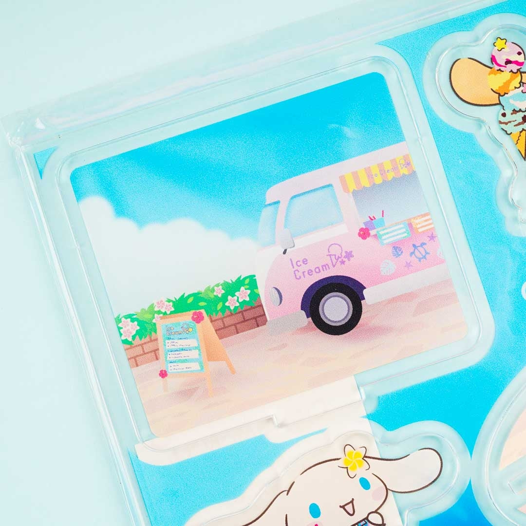 Cinnamoroll & Cappuccino Summer Vacation Acrylic Standee