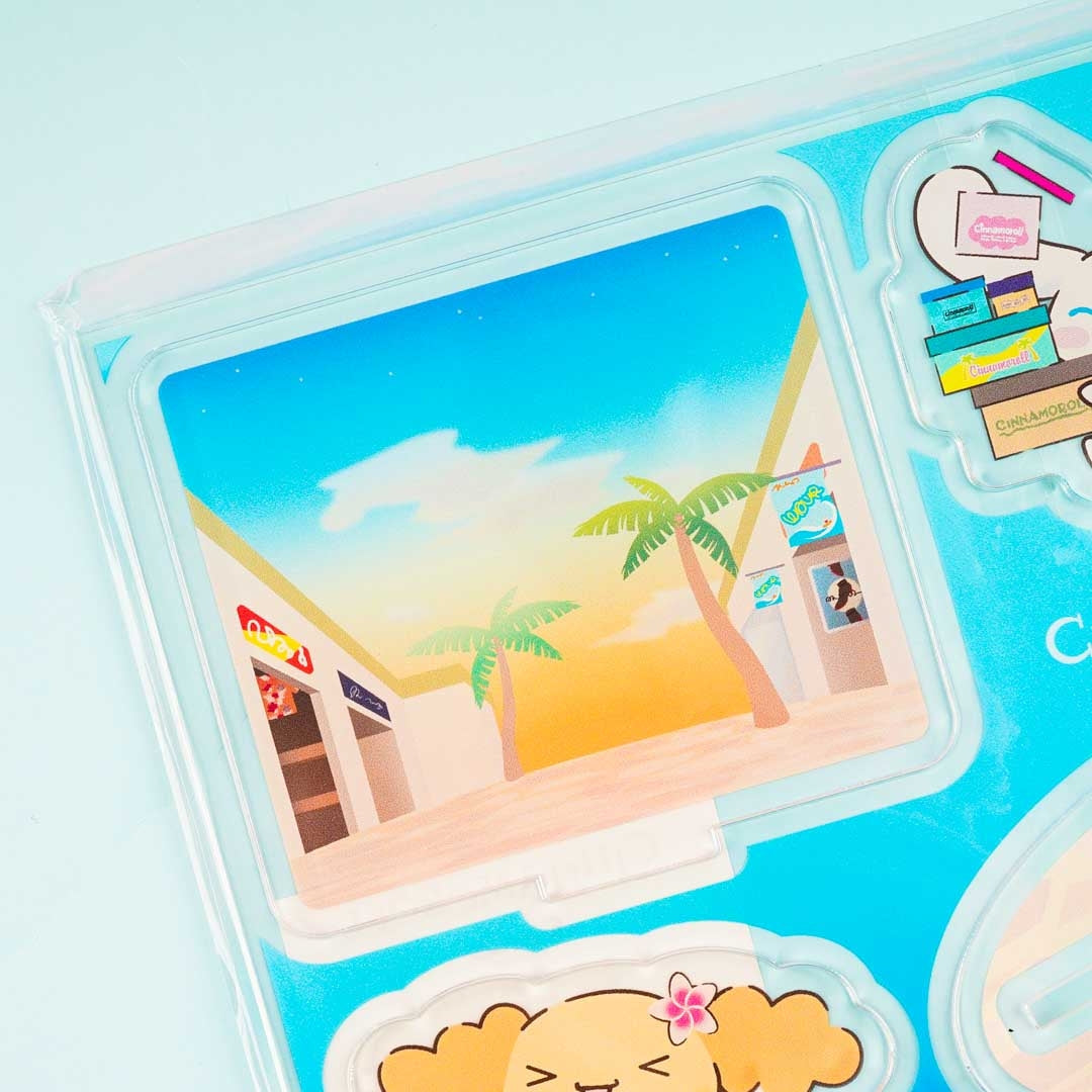 Cinnamoroll & Chiffon Summer Vacation Acrylic Standee