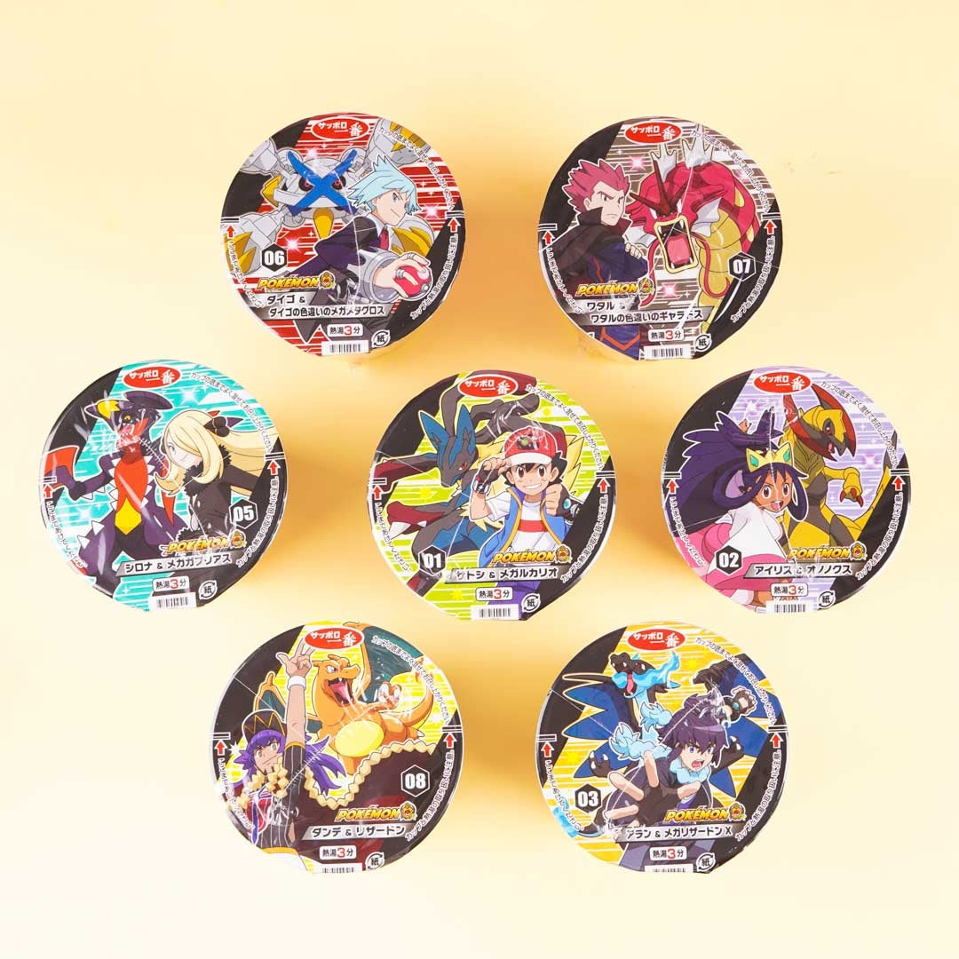 Pokémon Sapporo Ichiban Noodle Cup - Corn Butter Soy Sauce