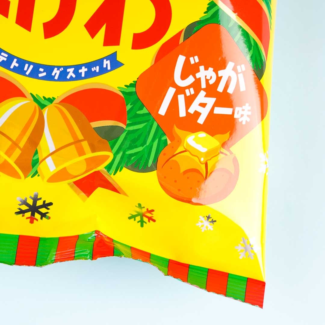 Tohato Christmas Poteco Potato Rings - Butter