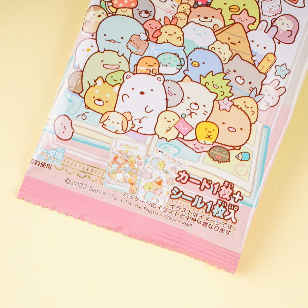 Sumikko Gurashi Card & Sticker With Gum