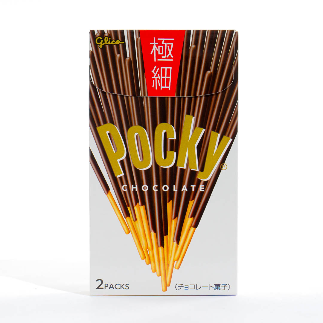 Pocky Biscuit Sticks - Gokuboso Thin Chocolate