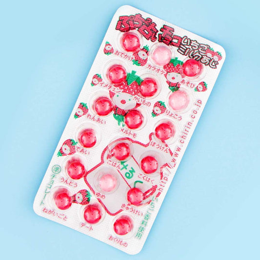 Chirin Fortune Telling Chocolate Balls - Strawberry Milk