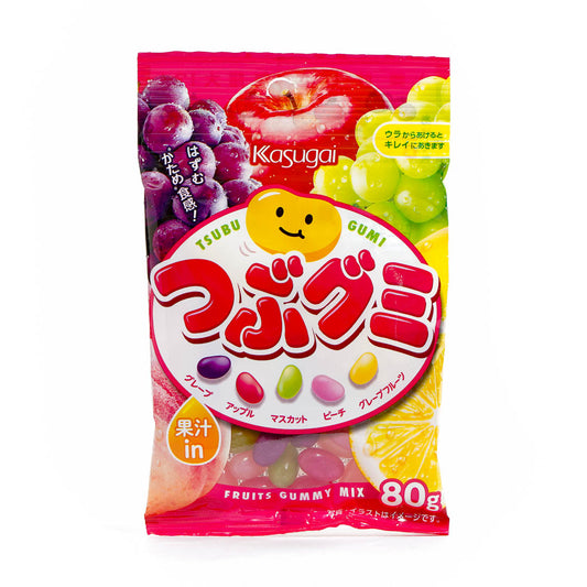 Kasugai Tsubu Gummies - Fruit mix