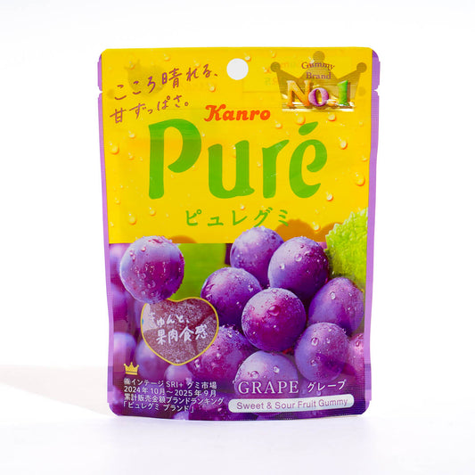 Kanro Pure Grape Gummies