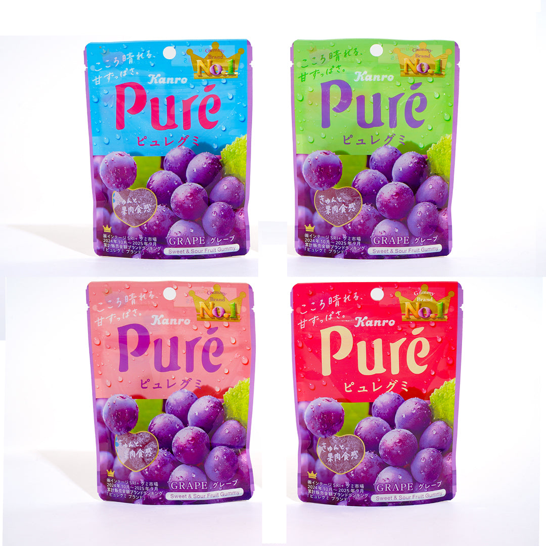Kanro Pure Grape Gummies
