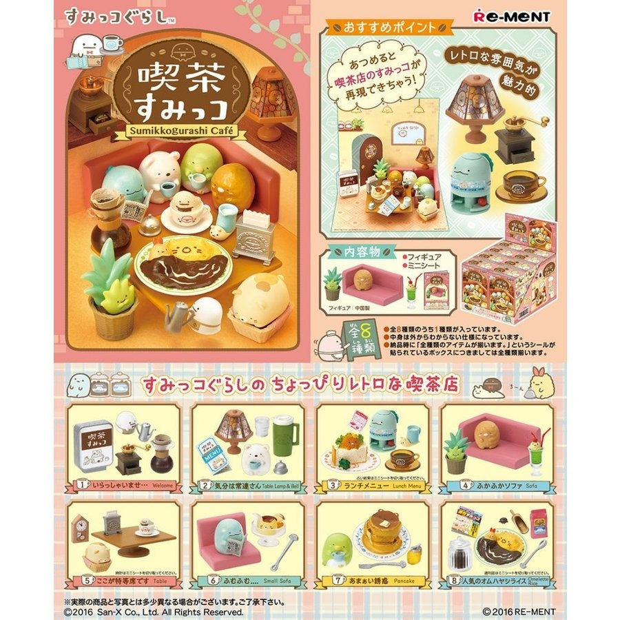 Re-Ment Sumikko Gurashi Cafe