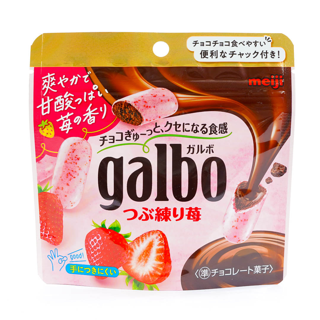 Meiji Galbo Strawberry Chocolate