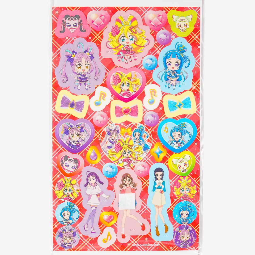 Kimi to Idol Pretty Cure Triple Volume Stickers
