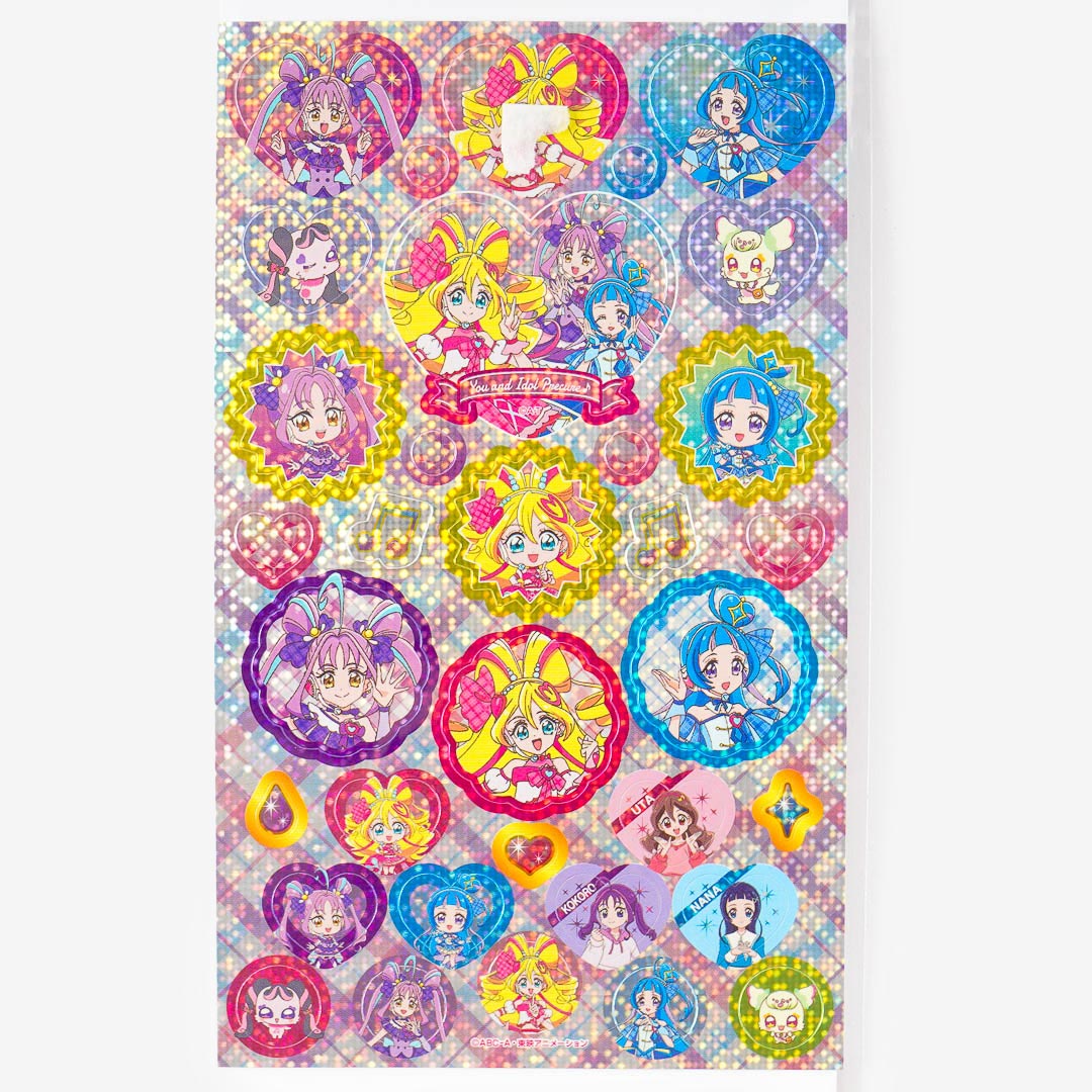 Kimi to Idol Pretty Cure Triple Volume Stickers