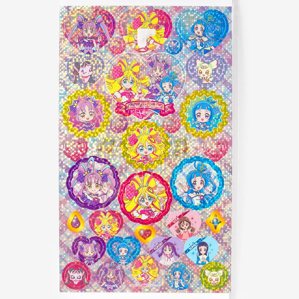 Kimi to Idol Pretty Cure Triple Volume Stickers