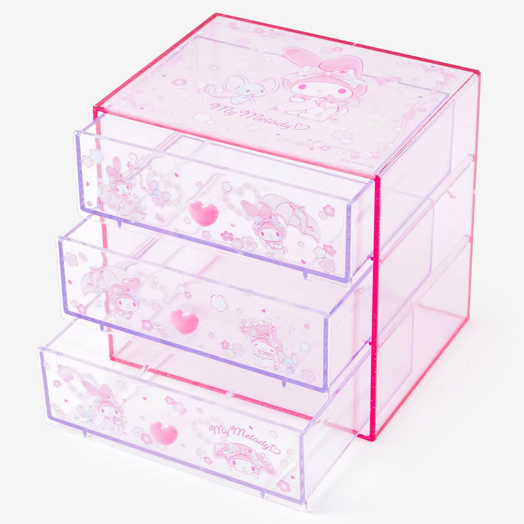 My Melody Sakura Mini Drawer Chest