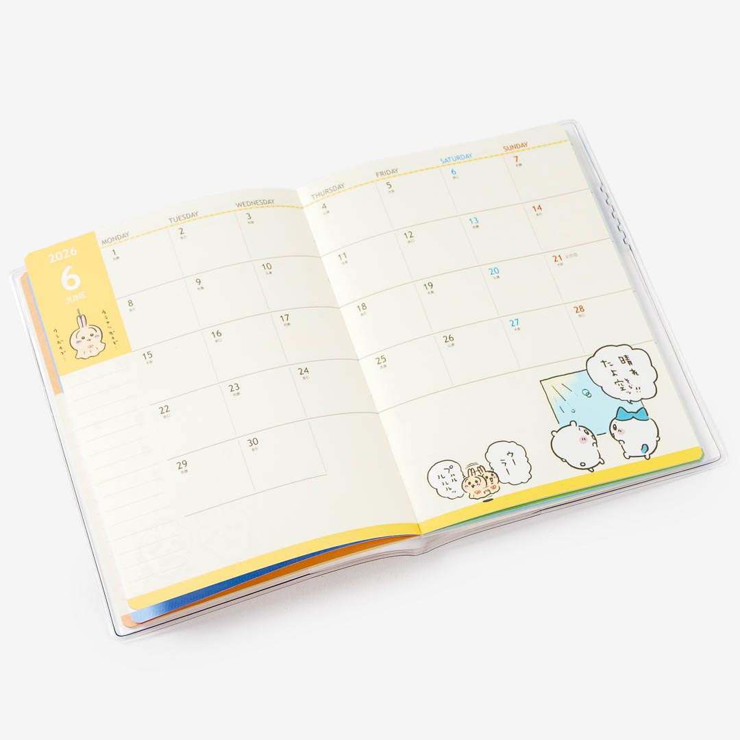 Chiikawa Mini 2026 Schedule Book