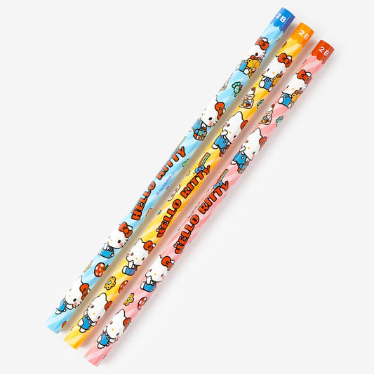 Hello Kitty Playtime 2B Pencil Set - 3 pcs
