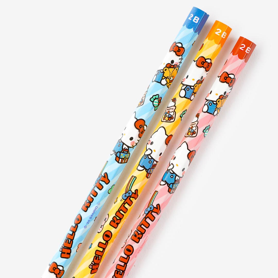 Hello Kitty Playtime 2B Pencil Set - 3 pcs