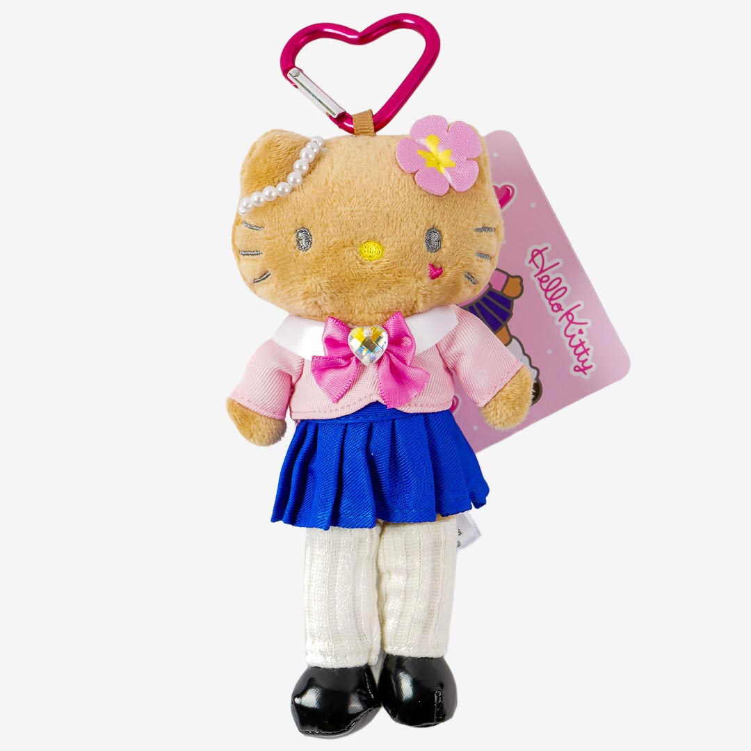 Hello Kitty Suntanned Style Up Plushie Charm