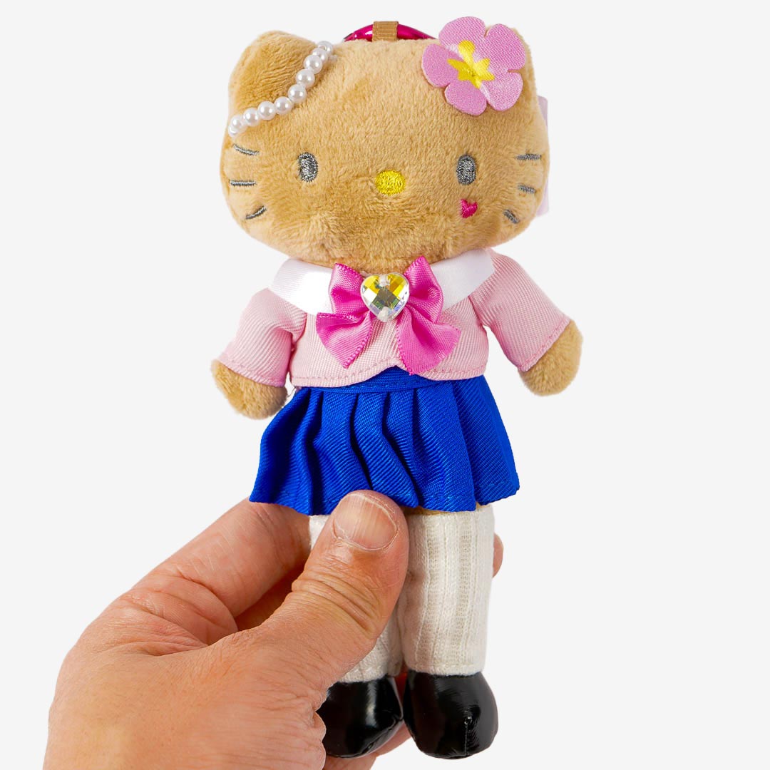 Hello Kitty Suntanned Style Up Plushie Charm