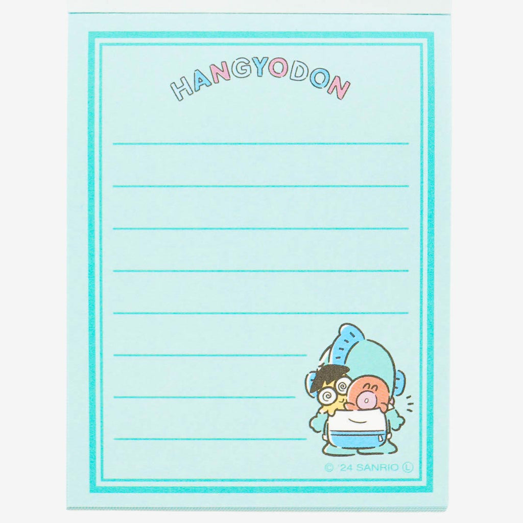 Hangyodon Backpack Trip Mini Memo Pad