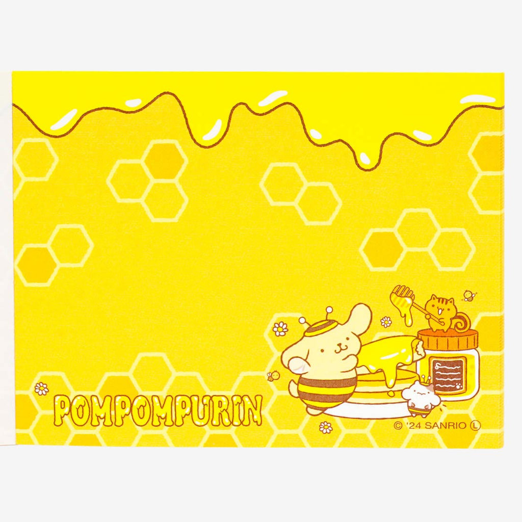 Pompompurin Honey Bee Mini Memo Pad