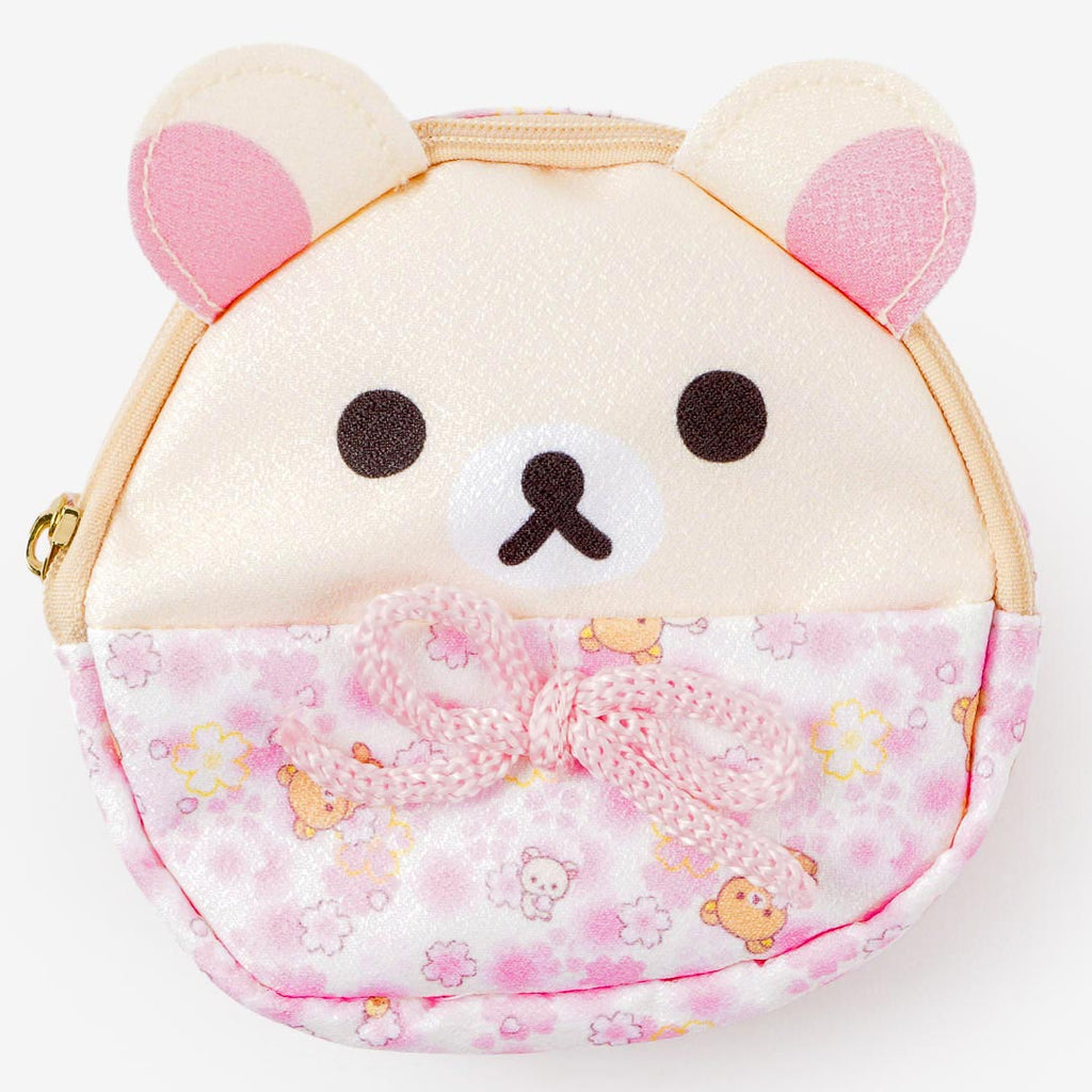 Korilakkuma Cherry Blossom Pouch