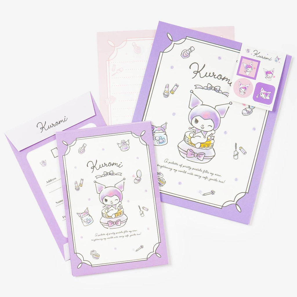 Kuromi Makeover Letter Set