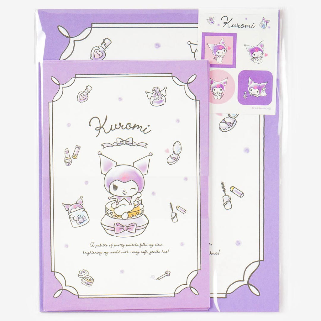 Kuromi Makeover Letter Set