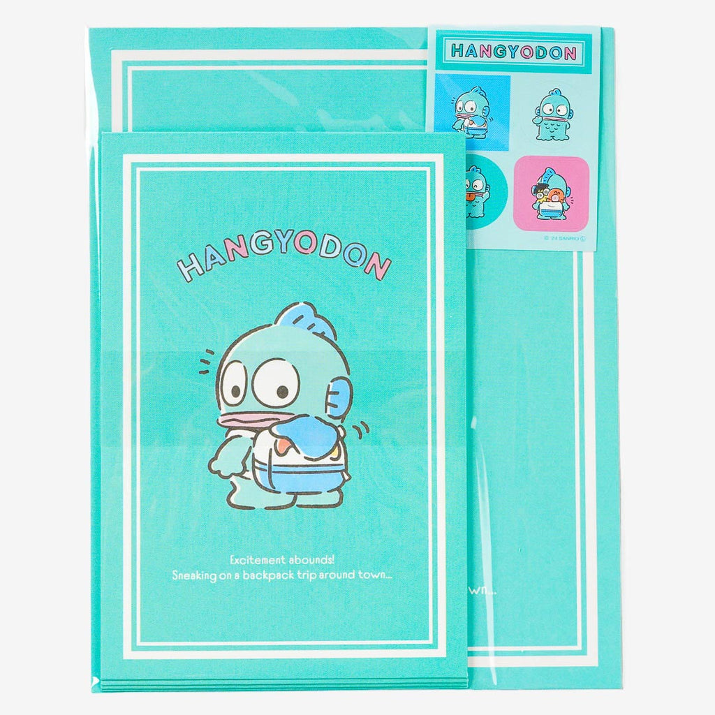 Hangyodon Backpack Trip Letter Set